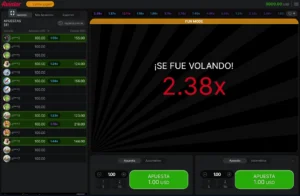 screenshot of aviator